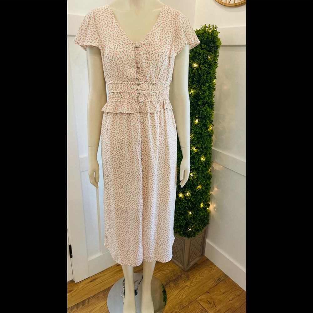 NWOT SIENNA SKY FLOWY CALF LENGTH DRESS